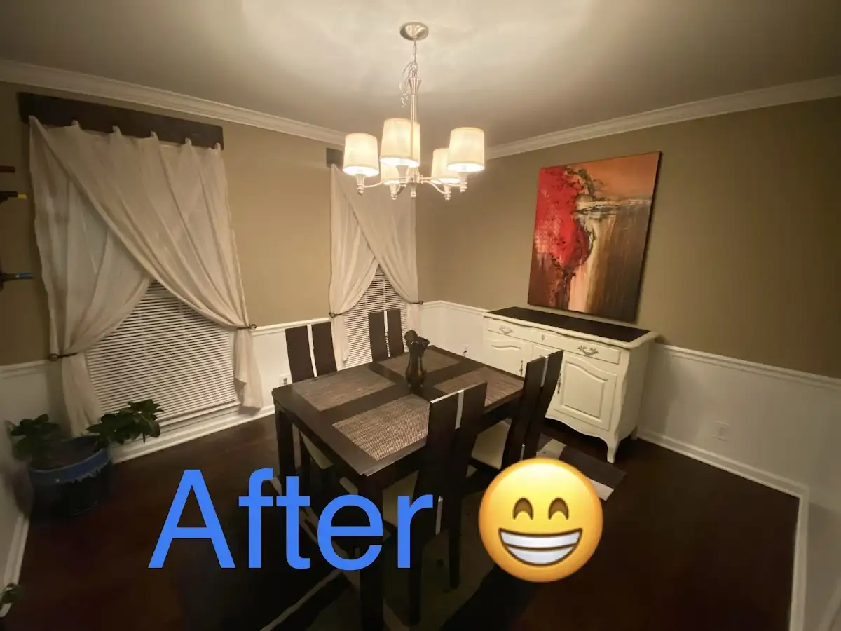 Professional dining room restoration after water damage in Braselton