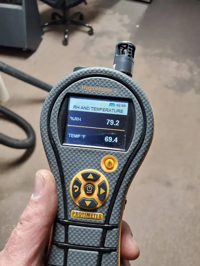 Moisture meter humidity assessment for Fire & Smoke Damage Restoration in Braselton